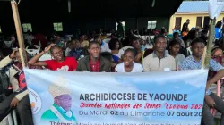 Catholic youth in Cameroon during the 2022 National Youth Days in Ebolowa Diocese. Credit: Archdiocese of Yaounde