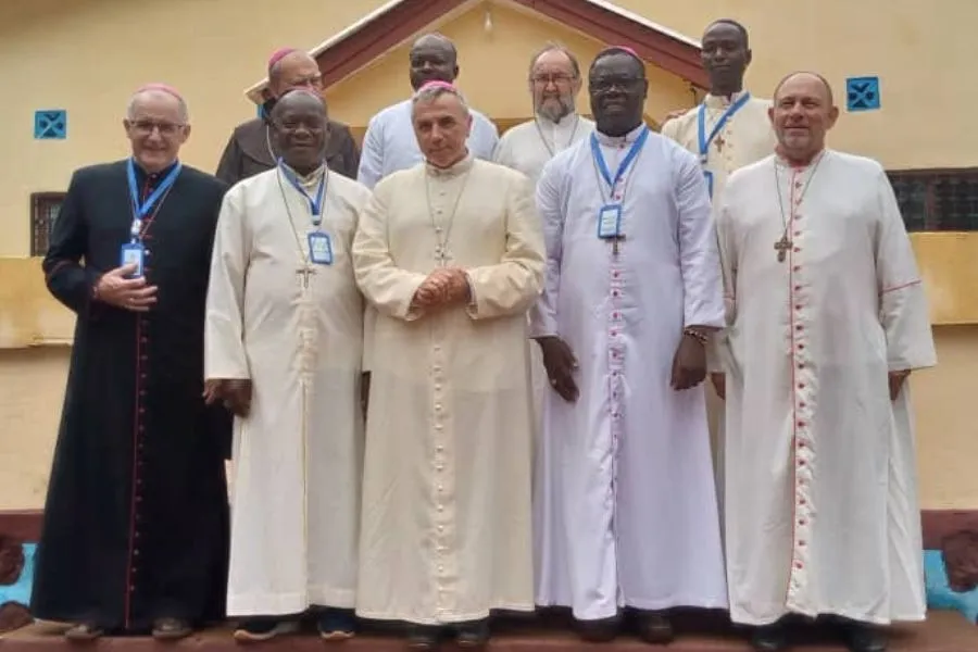 Members of the Central African Episcopal Conference (CECA). Credit: Medias Catholiques Rca Centrafrique  ·