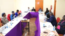 Christian leaders during the meeting at ufungamano house in Nairobi,Kenya. Credit: NCCK