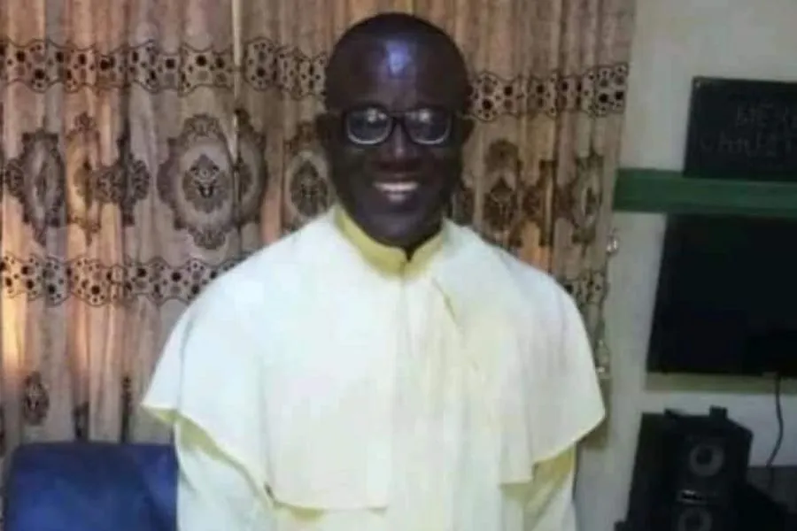 Fr. Joseph Azubuike, the Nigerian Catholic Priest who was abducted on July 10 in Nigeria’s Abakaliki Diocese has been freed. Credit: Abakaliki Diocese