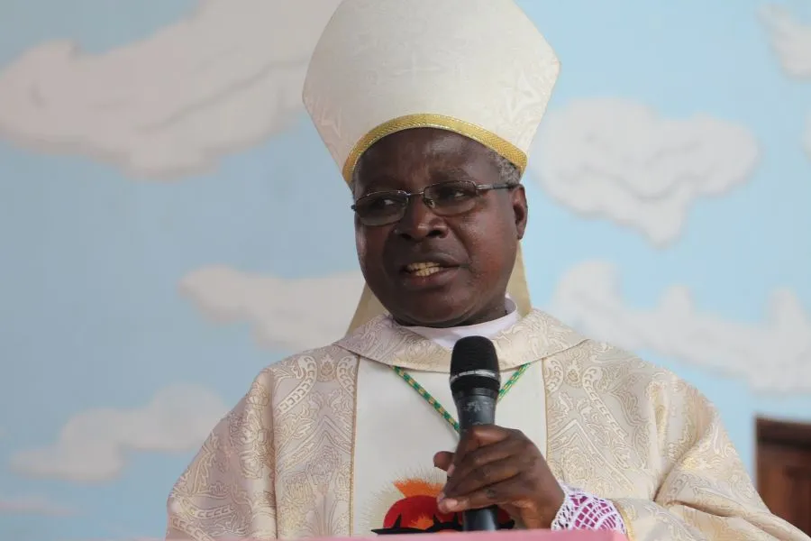 Bishop Benjamin Phiri of Ndola Diocese in Zambia. Credit: Ndola Diocese
