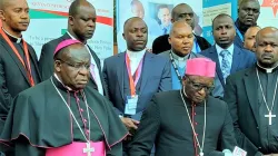 Members of the Kenya Conference of Catholic Bishops (KCCB) Commission for Education and Religious Education (CERE) during a press conference at the eighth edition of Kenya’s Catholic Schools’ Principals Association (CaSPA) conference in Nairobi. Credit: Diocese of Nakuru
