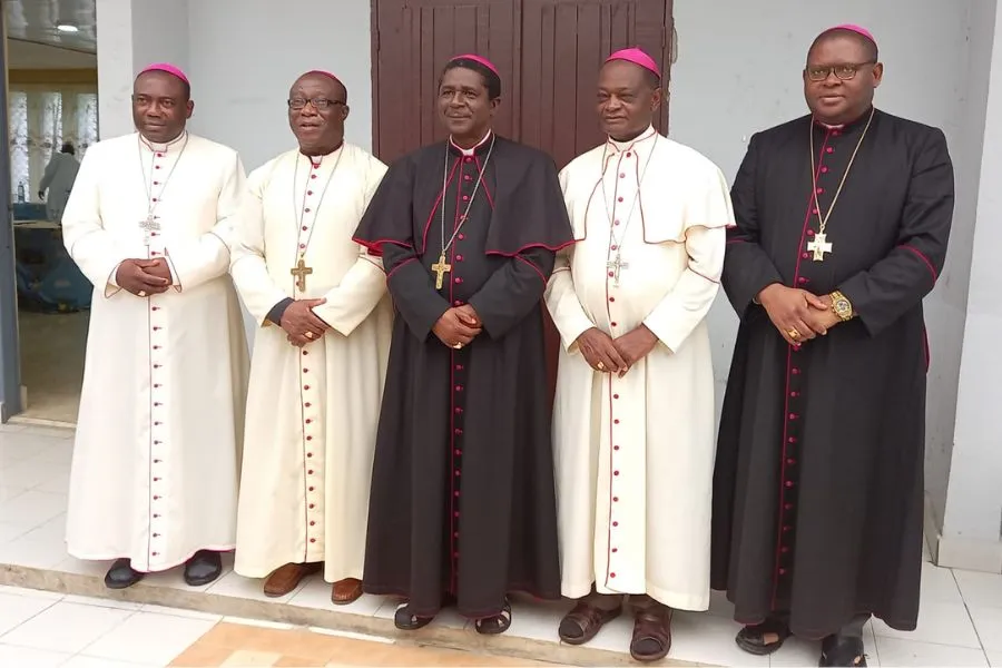 Bishops of the Bamenda Ecclesiastical Province (BAPEC). Credit: BAPEC