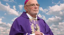 Late Bishop Paul Darmanin, who was at the helm of the Catholic Diocese of Garissa since its establishment in 1984 till his retirement in December 2015. Credit: Capuchin Television Network