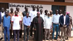Bishop Mathew Remijio Adam of South Sudan's Wau Diocese with some pastoral agents. Credit: Wau Diocese
