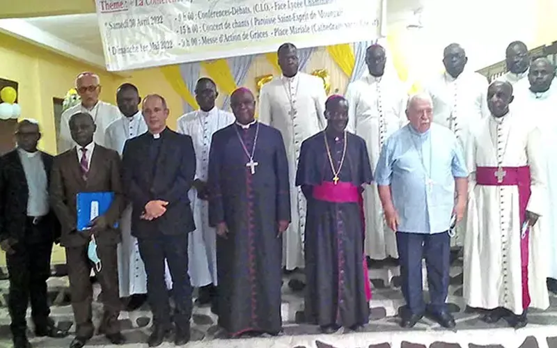 Members of the Episcopal Conference of Congo-Brazzaville (CEC). Credit: CEC