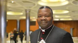 Archbishop Bienvenu Manamika  who has been appointed Archbishop of Congo's Brazzaville Archdiocese. Credit: Vatican Media