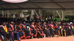 Graduands at the 41st graduation ceremony of the Catholic University of Eastern Africa (CUEA). Credit: CUEA