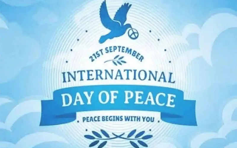 Logo International Day of Peace 2020. / United Nations.