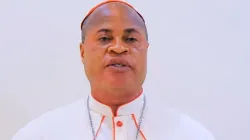 A screen grab of Peter Ebere Cardinal Okpaleke during his address to the Participants of African Digital Faith Influencers Formation. Credit: PACTPAN
