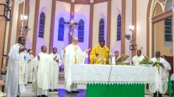 Celebration of World Day for Consecrated Life (WDCL) at Our Lady of Rosary Cathedral of Mozambique’s Beira Archdiocese. Credit: Beira Archdiocese