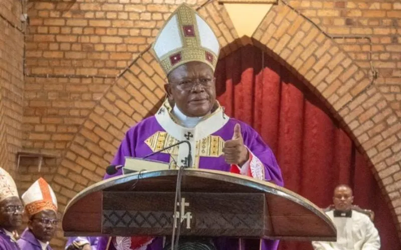 Fridolin Cardinal Ambongo of Kinshasa Archdiocese in the Democratic republic of Congo (DRC). Credit: Kinshasa Archdiocese