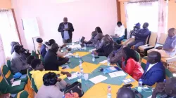 members of the National Council of Churches of Kenya (NCCK) discussing insecurity in the Rift Valley Region. Credit: NCCK