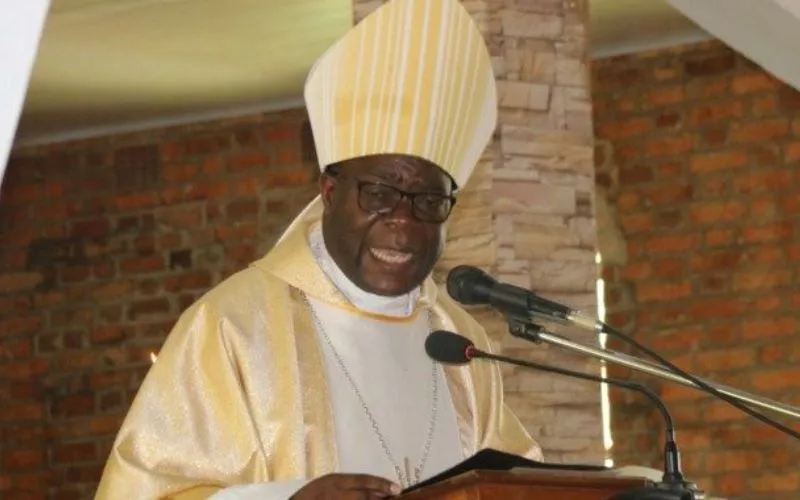 Bishop Patrick Chilekwa Chisanga of Zambia’s Mansa Diocese. Credit: Vatican Media