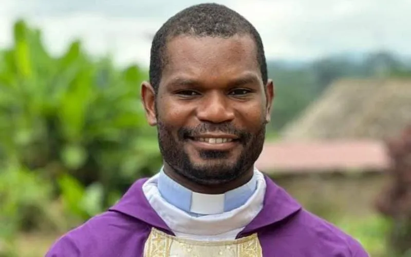 Fr. René Gaston Ayihi Tsimi. Credit: Obala Diocese