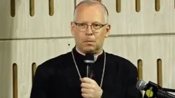 Archbishop Hubertus van Megen during the opening of the 10th edition of the Catholic Private Education Institutions Association-Kenya (CaPEIA-K) conference on Tuesday, 16 April 2024. Credit: Capuchin TV