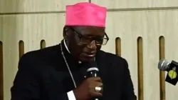 Bishop Paul Kariuki Njiru during the opening of the 10th edition of the Catholic Private Education Institutions Association-Kenya (CaPEIA-K) conference on Tuesday, 16 April 2024. Credit: Capuchin TV