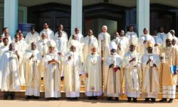 Members of the Standing Committee of IMBISA during the opening Eucharistic celebration for the launch of the Jubilee on Wednesday 8 May 2024. Credit: Fr. Dumisani Vilakati