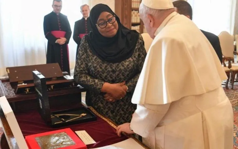 Catholic Church's “important role” in Tanzania Highlight in President-Pope Francis Meeting