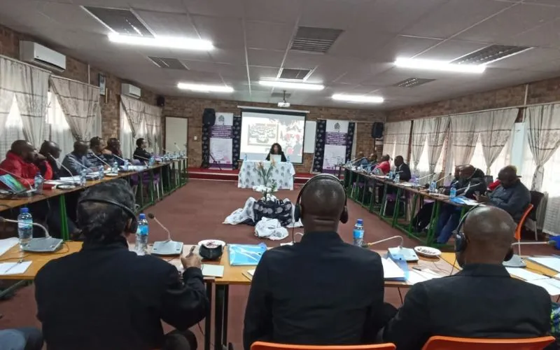 Participants during three-day formation workshop for Rectors and other formators in Seminaries of the Inter-Regional Meeting of the Bishops of Southern Africa (IMBISA). Credit: African Synodality Initiative (ASI)