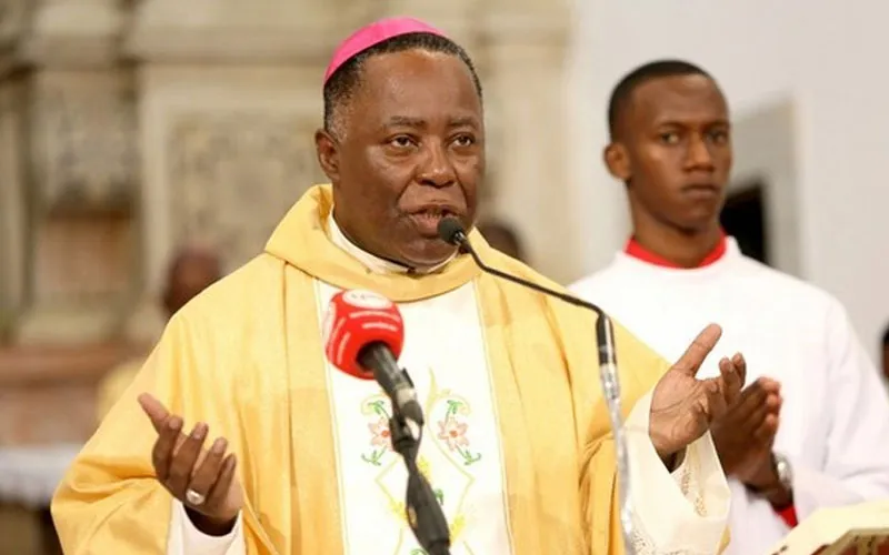 Archbishop Filomeno do Nascimento Vieira Dias of Angola’s Catholic Archdiocese of Luanda. Credit: Radio Ecclesia