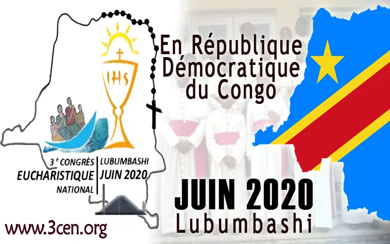 A Poster announcing the Third National Eucharistic Congress in DR Congo / CENCO