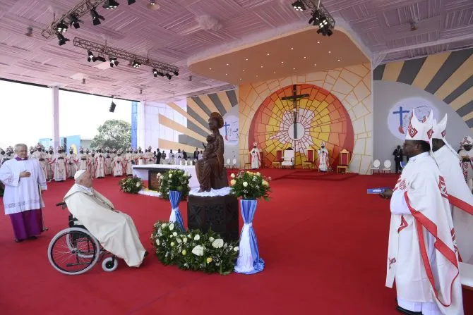 Pope Francis celebrated Mass with around 1 million people in Kinshasa, DRC, on Feb. 1, 2023. | Vatican Media