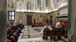 Pope Francis meets with members of the Vatican’s Dicastery for the Doctrine of the Faith (DDF) on Friday, Jan. 26, 2024. | Credit: Vatican Media