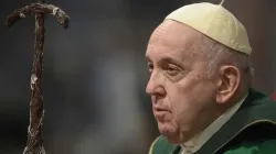 Pope Francis at Mass for the Sunday of the Word of God on Jan. 22, 2023. | Vatican Media