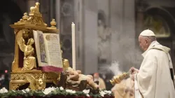 Pope Francis offers Mass for the Solemnity of the Epiphany in St. Peter’s Basilica on Jan. 6, 2022. Vatican Media