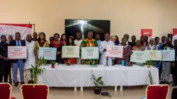 Some participants at the training workshop for Christian Stakeholders on skills and tools for raising public awareness on Sexual and Gender-Based Violence (SGBV) in Nigeria. Credit: Fr. George Ehusani