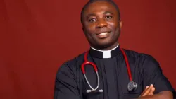 Fr. Dr. Emmanuel Mensah Boateng, first Medical Physician of the Kumasi Archdiocese who had just completed his Medical School at the Kwame Nkrumah University of Science and Technology in Kumasi, Ghana.