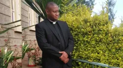 Fr. Antony Njoroge ordained a Priest after 11 Years of Police Service. / Fr. Antony Njoroge .