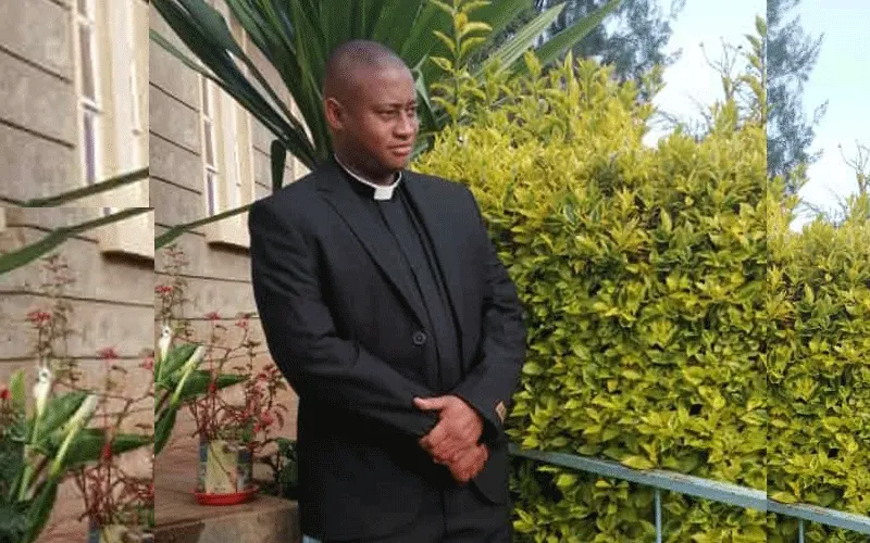 Fr. Antony Njoroge ordained a Priest after 11 Years of Police Service. / Fr. Antony Njoroge .