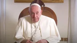 Screen shot from The Pope Video