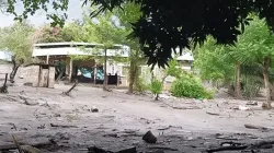 Flash floods destroy properties in Chesogon, Elgeyo-Marakwet County, on April 18, 2020. / Courtesy