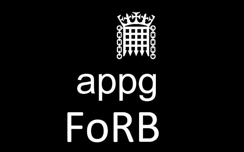 A poster of the All Party Parliamentary Group for International Freedom of Religion or Belief (APPGFoRB) / APPFoRB/ Twitter