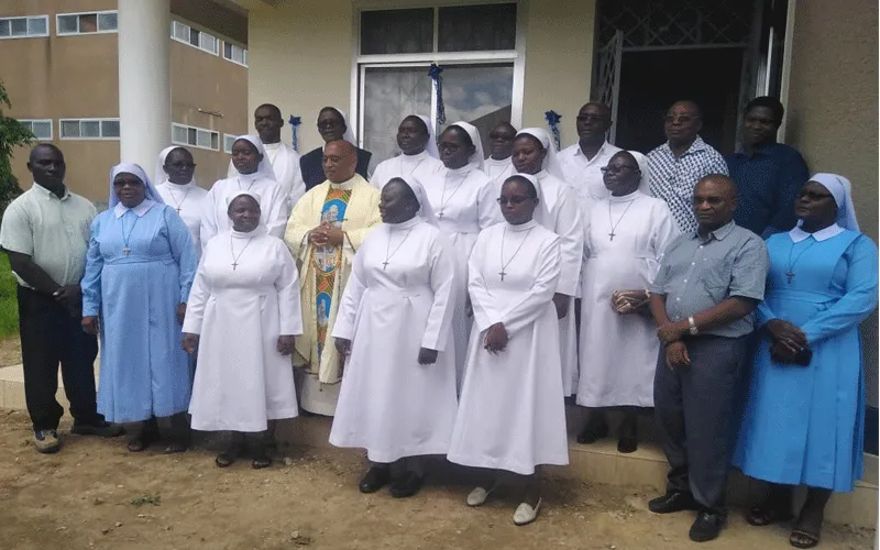 Some Members of FSSA during the official opening of Our Lady Queen of Peace Community Dodoma, Tanzania, Wednesday, January 8. / Franciscan Sisters of St. Anna (FSSA)