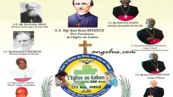 Part of logo for 175th Anniversary of Catholicism in Gabon