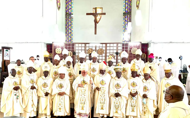 Members of the Ghana Catholic Bishops’ Conference (GCBC). Credit: GCBC