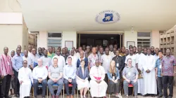 Resource Persons and Participants at the first ever international Church Management Training Workshop for Ghanaian Financial Administrators from various Archdioceses and Dioceses, Representatives of Religious Congregations and some Lay Leaders from February 25 to 28, 2020. / DEPSOCOM, NCS, ACCRA