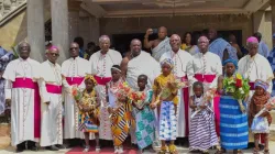 Some members of the Ghana Catholic Bishops’ Conference (GCBC) at the end of the closing Mass of their Annual Plenary Assembly in the Diocese of Keta–Akatsi. / Facebook Page Ghana Catholic Bishops’ Conference (GCBC).
