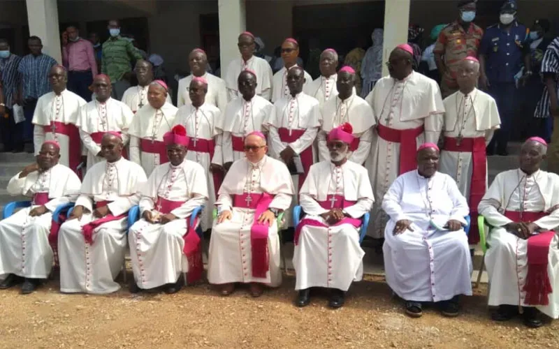 Members of the Ghana Catholic Bishops Conference (GCBC). Credit: Courtesy Photo