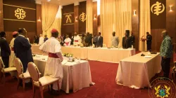 President Nana Addo Dankwa Akufo-Addo with Religious Leaders at Breakfast Prayer Meeting, Accra, Thursday, March 19. / Presidency of the Republic of Ghana