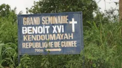 Entrance to the Benedict XVI Major Seminary in Kendoumayah.