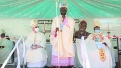 Bishop Rudolf Nyandoro of Zimbabwe Gweru Diocese during his installation at Mkoba Stadium in Gweru October 24. / Website Catholic Church News Zimbabwe.