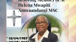 Late Sr. Helena Mwapiti Amwaandangi MSC who succumbed to COVID-19 complications on May 2. She was the Secretary General of the Namibian Catholic Bishops' Conference.