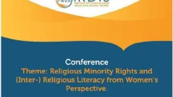 Poster announcing the one-day interreligious conference in Kenya targeting women to have their voices heard in the religious space / The Institute for Interreligious Dialogue and Islamic Studies