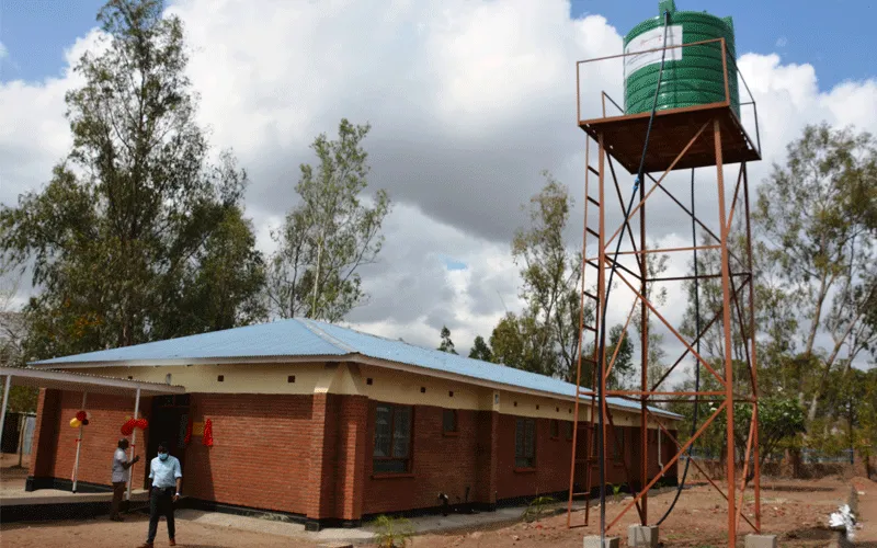 The COVID-19 Isolation Centre at the Pirimiti Hospital of Malawi’s Zomba Diocese of Diocese inaugurated Thursday, September 3. / Zomba Diocese