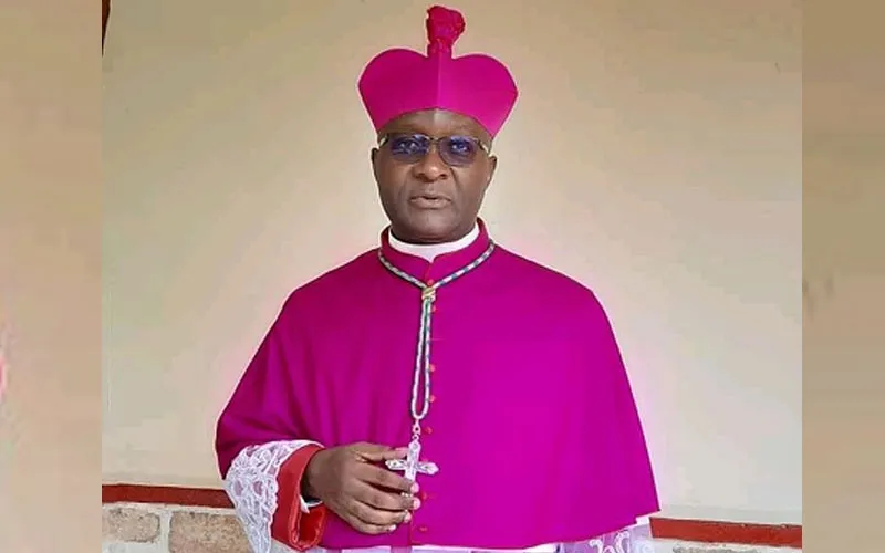 Bishop Félicien Ntambue of DR Congo's Kabinda Diocese. Credit: Kabinda Diocese